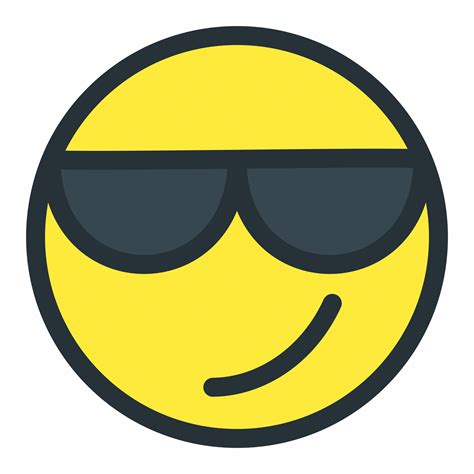 Smiling Face With Sunglasses Icon